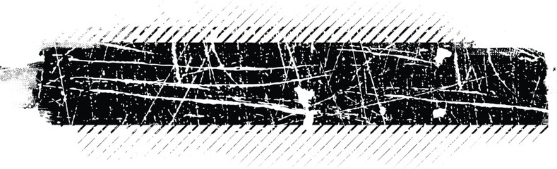 Grunge textured banner with rough edges. Speckled texture. Overlay grunge texture . Simply place texture over any object to create grunge effect . Banner with scratched surface for your design. 