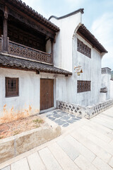 old stone house in the village