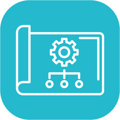Engineering Diagram Icon