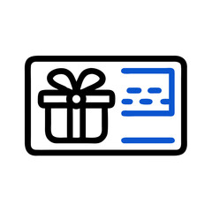 Minimalist Blue Apartment Icon on Black Background, Modern Design