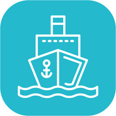 Cruise Anchor Icon