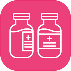 Medication Vial Icon
