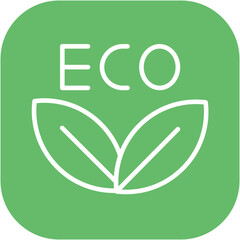 Eco Symbol Icon