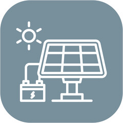 Solar Power Icon