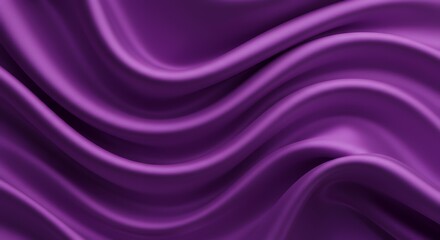 Purple Silk Fabric Abstract
