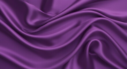 Purple Silk Fabric Texture Background
