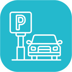 Street Parking Icon