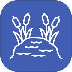 Obraz premium Ponds Icon