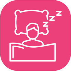 Obraz premium Deep Sleep Icon