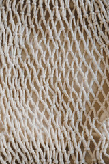 Close-Up of Neutral Textured Bag, Clean Minimal Vibes