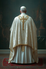Naklejka premium the pope 
