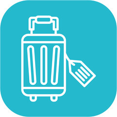 Luggage Tag Icon
