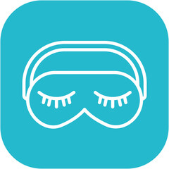 Obraz premium Eye Mask Icon