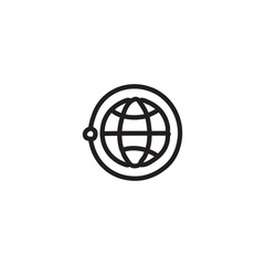 vector illustration of Connect element with one line style