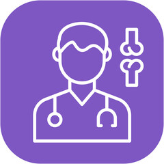Orthopedic Surgeon Icon