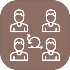 Scrum Meeting Icon