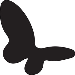 butterfly isolated on white butterflies silhouettes