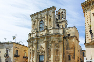 The Old town of  Lecce, Apulia Region, Italy