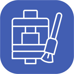 Fototapeta premium Vape Cleaning Icon