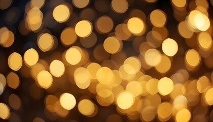 Obraz premium Gold Defocused Lights Background for Elegant and Festive Design Themes