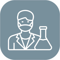 Obraz premium Lab Technician Icon
