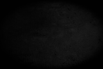 Close up retro plain dark black cement & concrete wall background texture for show or advertise or promote product and content on display. Colour old concrete wall design vintage grunge element.