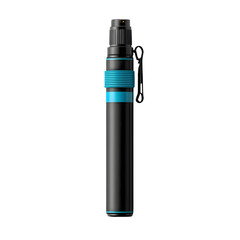 A high performance compact LED flashlight with a rugged ergonomic design for a variety of outdoor and emergency uses