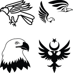  Eagle   seat simple icon. Vector ICON all icon Viktor