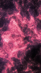 Abstract glowing pink plasma texture with dynamic, molten-like swirls and deep contrasting shadows, creating a fiery and fluid appearance