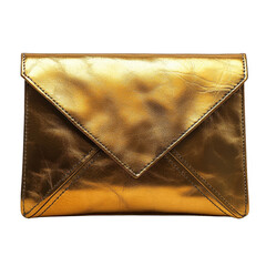 Buy stylish gold envelope clutch bag for women online trendy accessories on transparent background