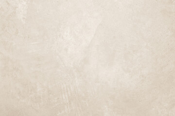 Colour old concrete wall texture background. Close up retro plain cream color cement wall background texture. Design paper vintage parchment element.