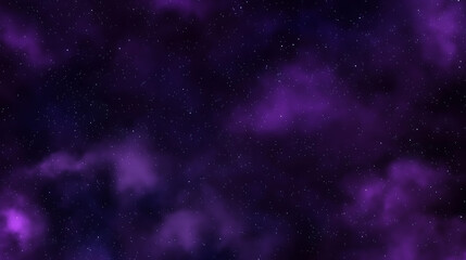 Obraz premium A purple sky with stars and clouds