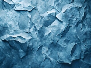 Obraz premium Abstract Blue Stone Texture Background: Rough, Cracked Rock Surface Detail