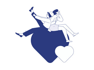 3.12 International Women's Day professional women flat character vector concept operation hand drawn illustration
