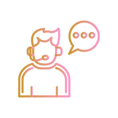 Customer Support Icon Design