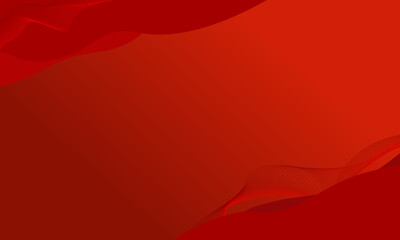Symmetrical Red Gradient Wave Background
