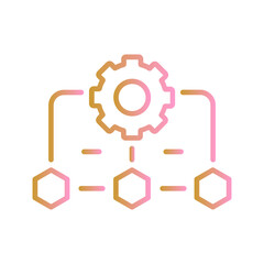Digital Workflow Icon Design