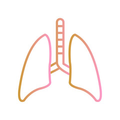 Lung Icon Design