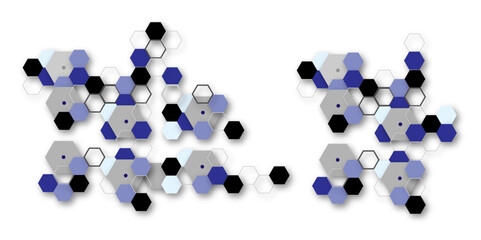 clourful 3d render, Abstracts of background, illustration design.
