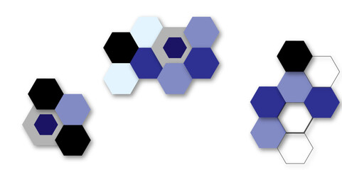 clourful 3d render, Abstracts of background, illustration design.
