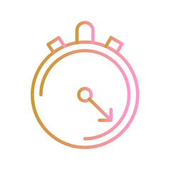 Stop Watch Icon Design