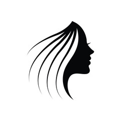 woman logo icon vector