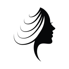 woman logo icon vector