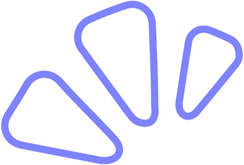 Obraz premium Comic Doodle Alert Sign Line