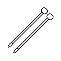 music notes icon, music notes line art - simple line art of music notes, perfect for music notes logos and icons