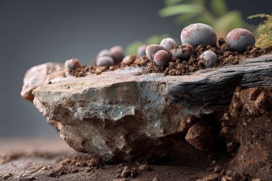 Exploring the Tiny Wonders of Soil: A Macro View of Loamy Soil and its Microbial Life