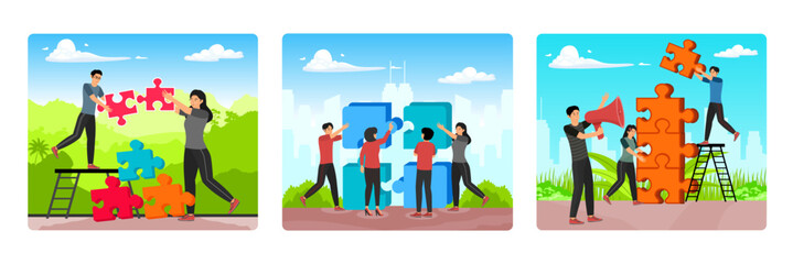 Business concept. Team metaphor. Teamwork.