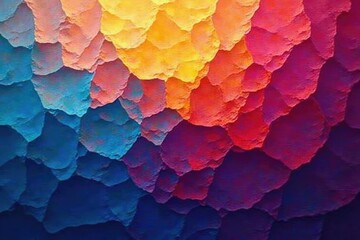 Geometric mosaic, vibrant hues, tessellated shapes, bright, mosaic