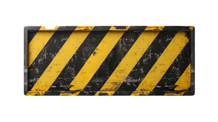 Grunge Warning Stripes Rustic Industrial Metal Texture Background.