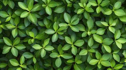 High-resolution close-up of a lush, vibrant green leaf pattern